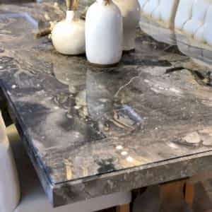 grigio mermer masa, grigio versilla mermer masa, kalın mermer masa