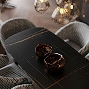 sahara noir mermer masa, sahara noir marble table