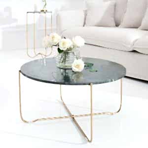 verde guatemela mermer orta sehpa, yuvarlak mermer orta sehpa, mermer orta sehpa