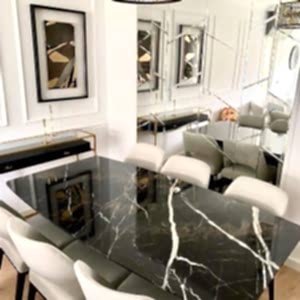 bruno perla mermer masa, bruno perla mermer, siyah beyaz damarlı mermer masa, gerçek mermer masa , mermer masa, mermer masa modelleri