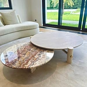 Traverten Orta Sehpa